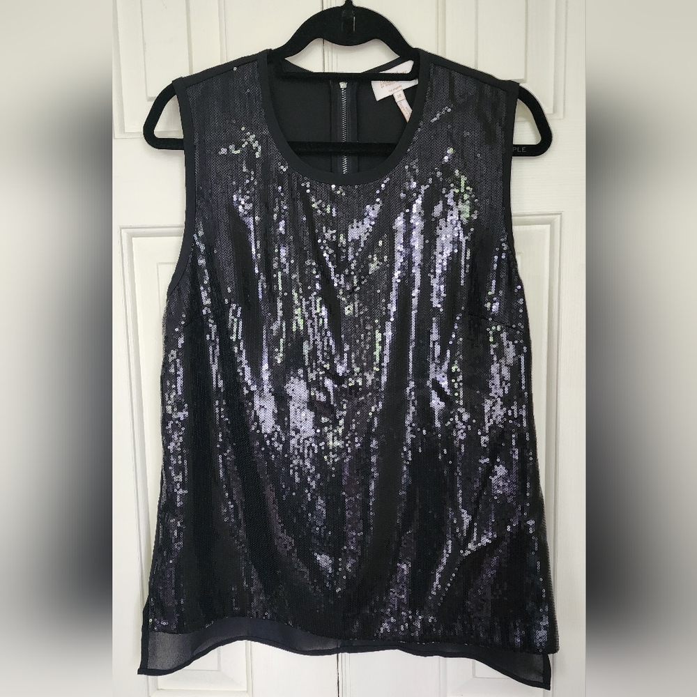 Laundry sequin top